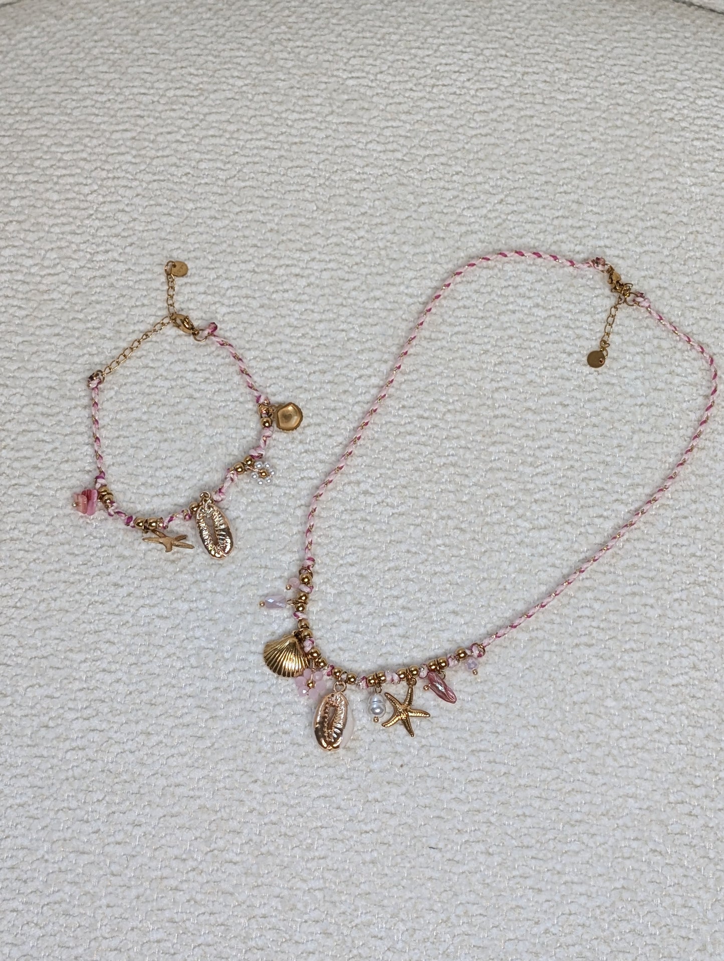 Bracelet Coquillage rose