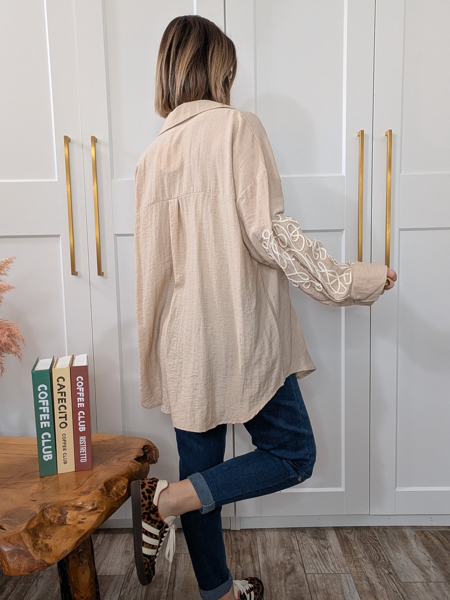 Chemise Palméa beige