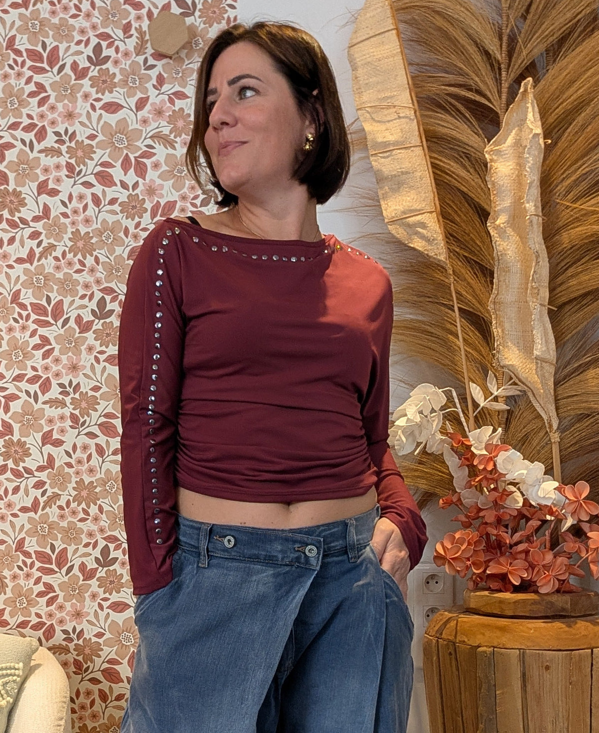 Top Ricky bordeaux