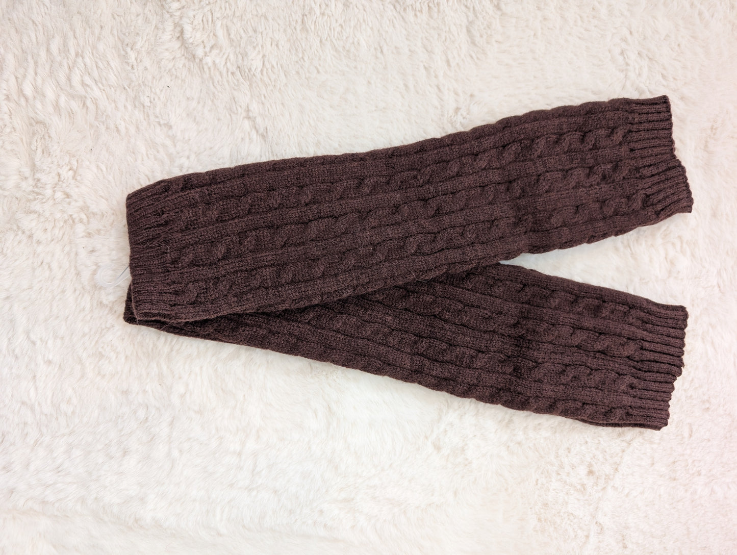 Guêtres trosadées marron