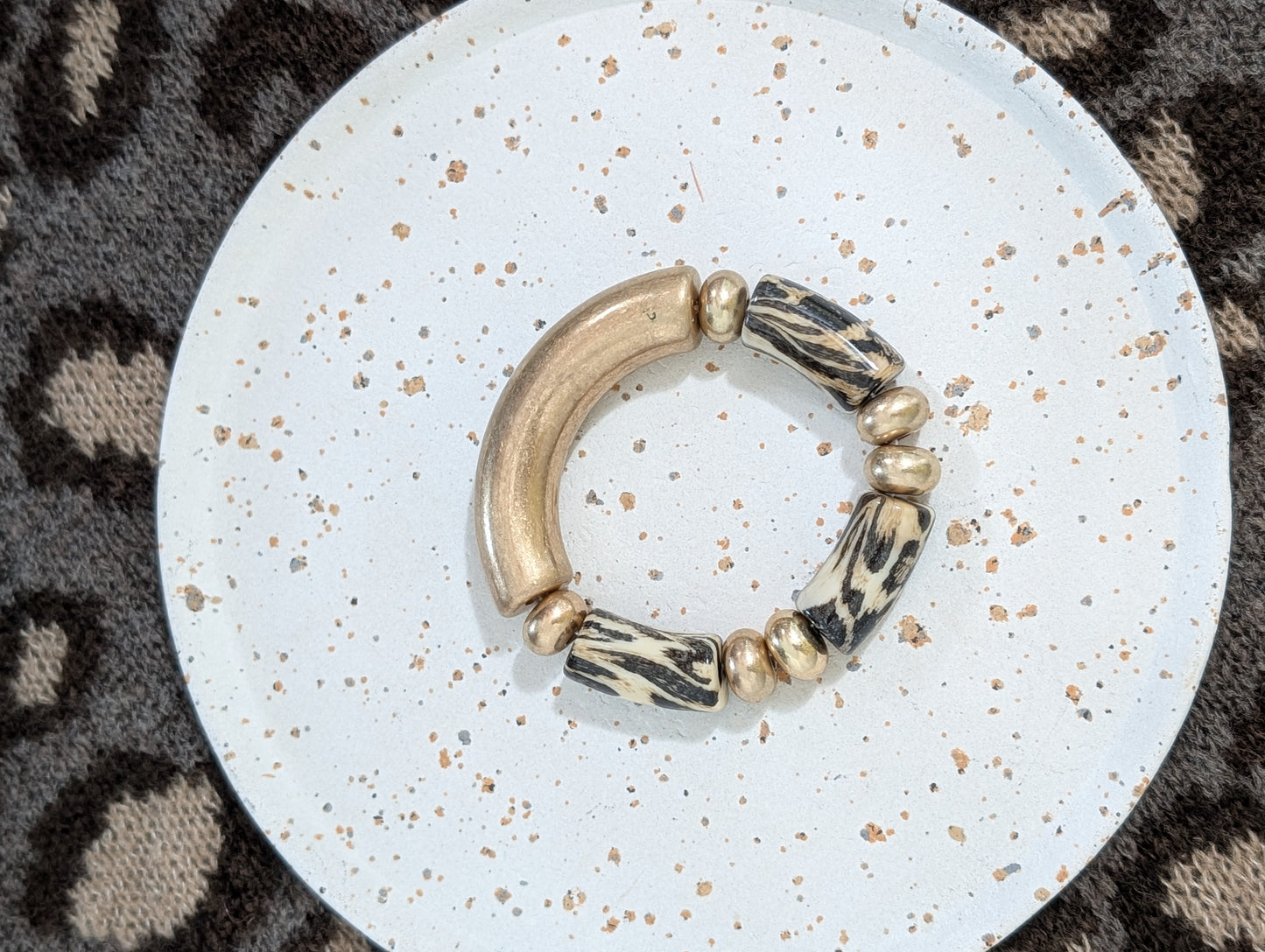 Bracelet Lyli léopard