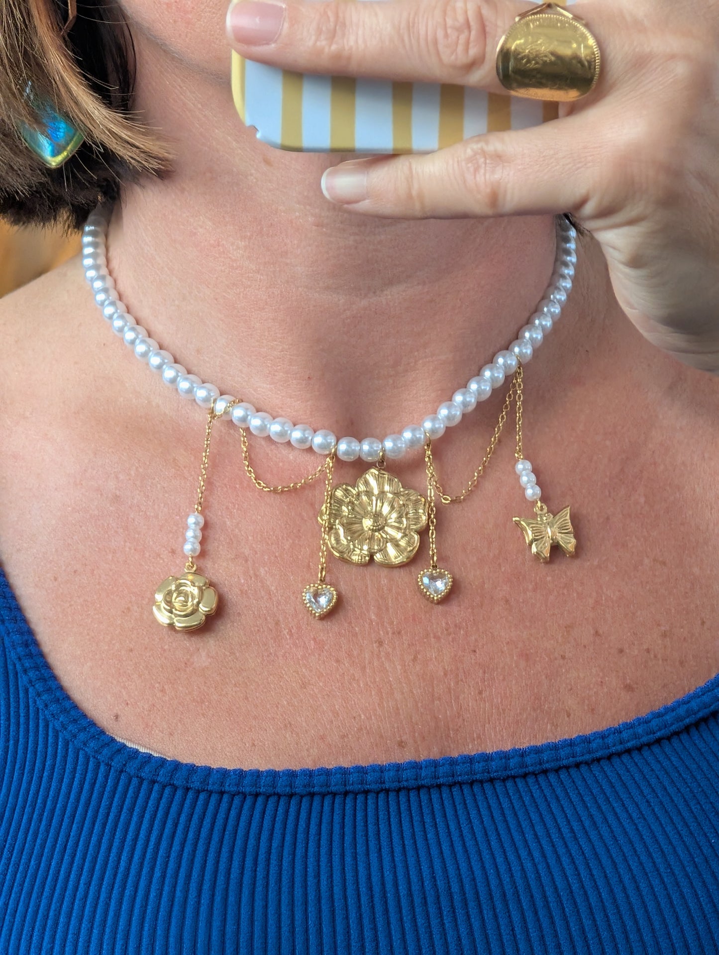 Collier charms Bali