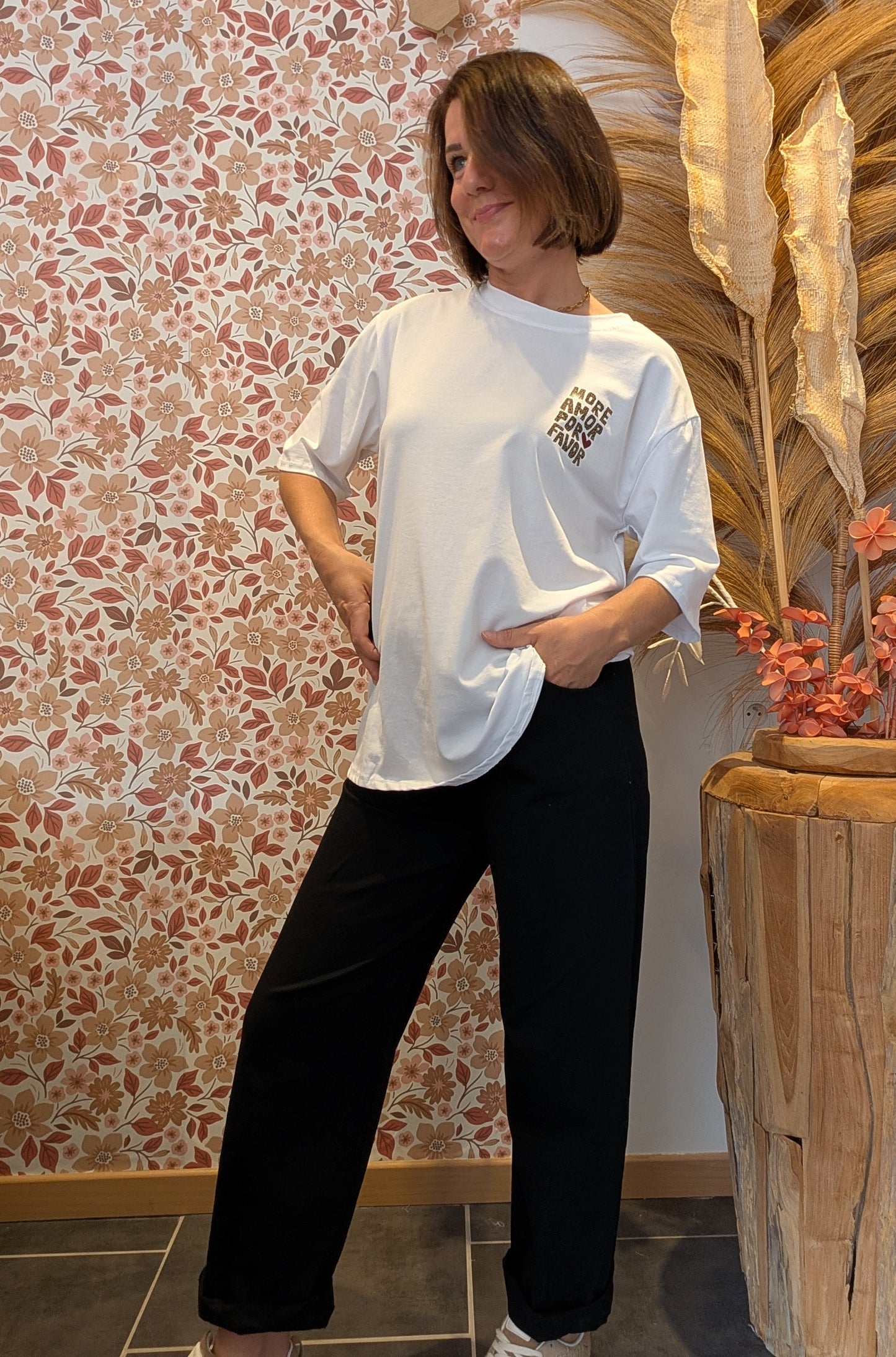Pantalon Célia noir