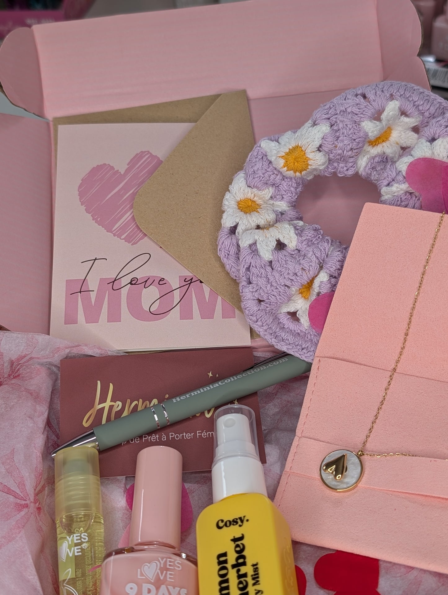 Coffret fêtes des mères - Chouchou PAQUERETTE - à personnaliser