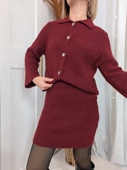 Ensemble gilet et jupe Candice