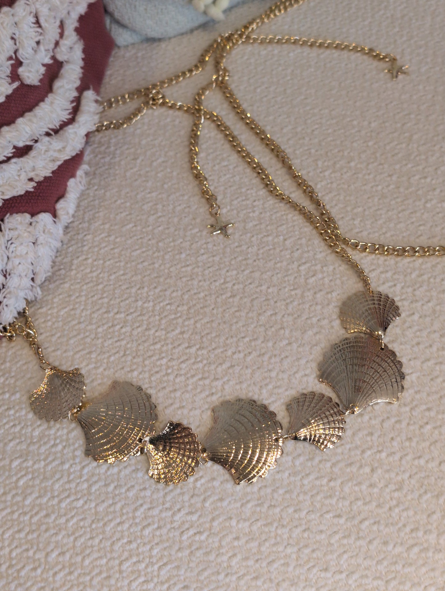 Ceinture bijoux coquillage
