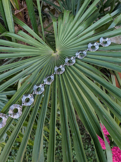 Ceinture bijou argentée - Donut