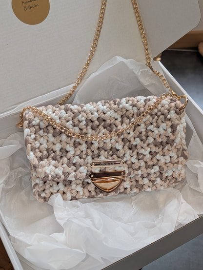 Pochette Herminia beige