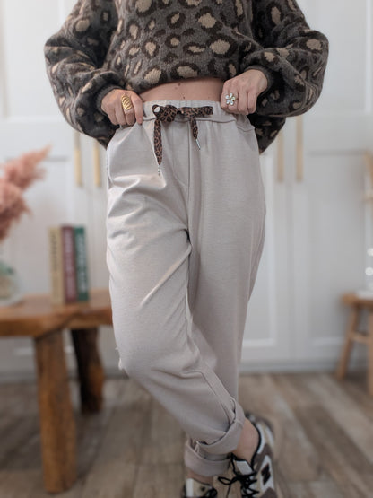 Pantalon Maeva crême