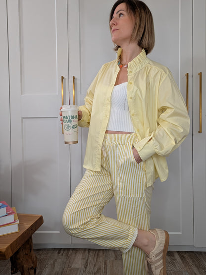 Pantalon Adéle jaune - Tendance pour le printemps