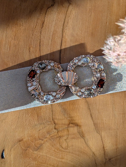 Ceinture élastique Strass