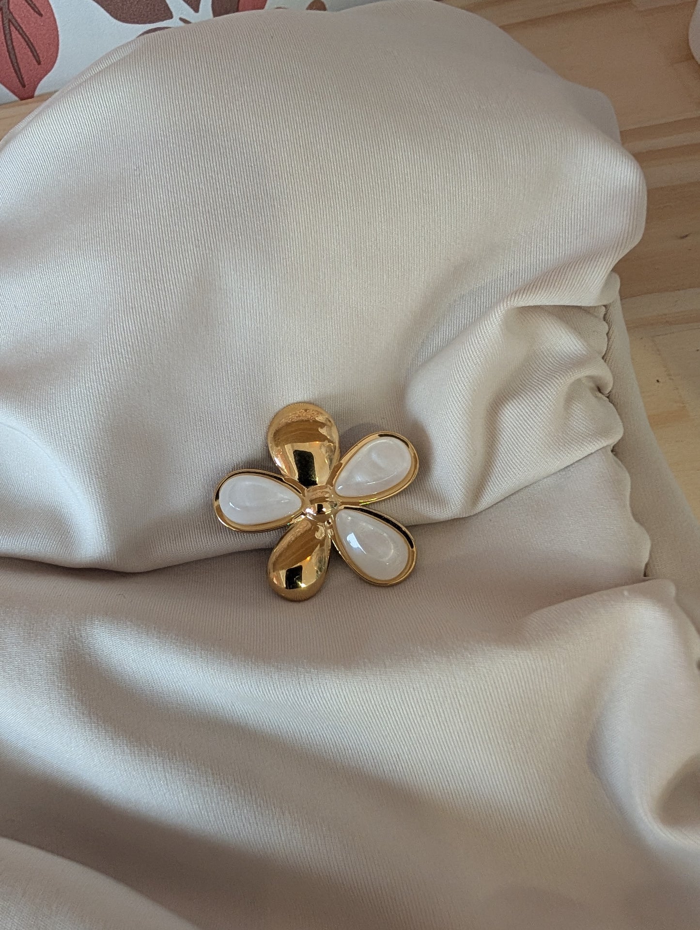Broche fleur