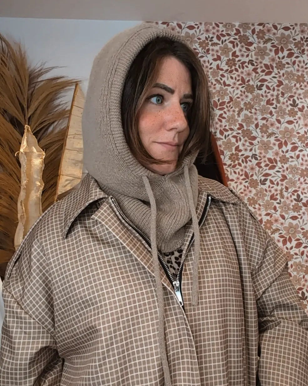 Cagoule beige