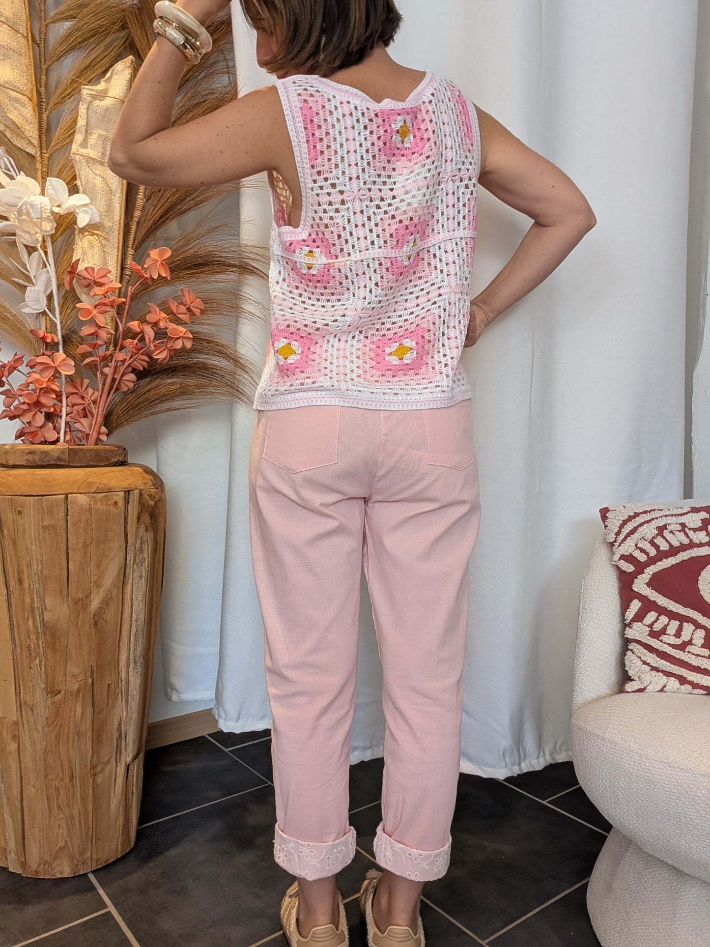 Pantalon Wendy rose
