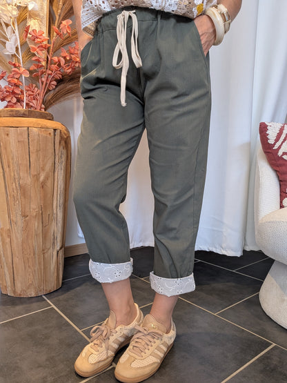 Pantalon Wendy kaky