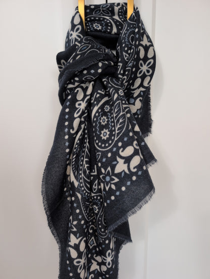 Foulard carré marine bandana