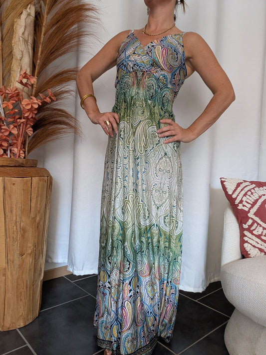 Robe Yanaîs verte