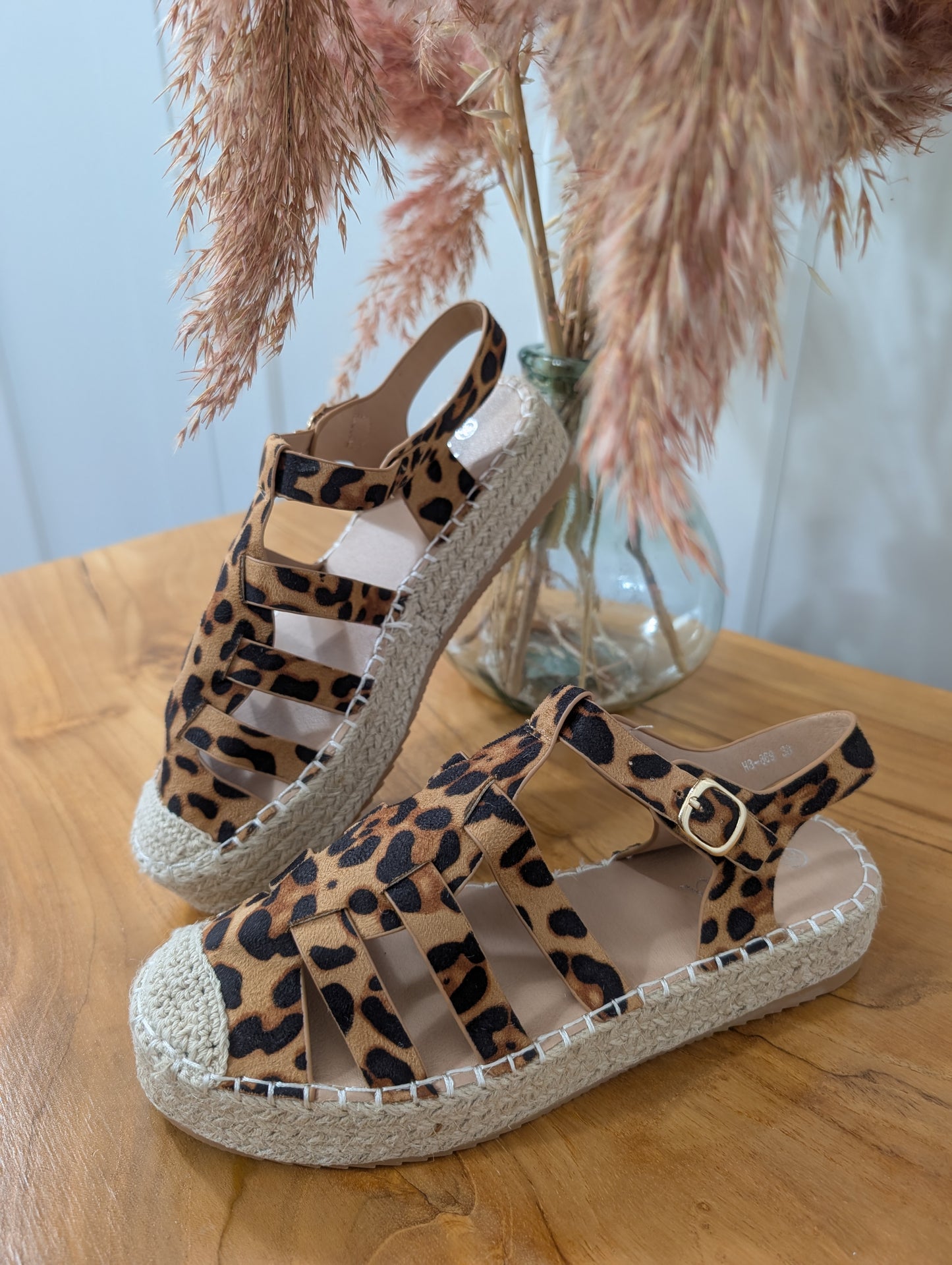 Espadrilles léopard