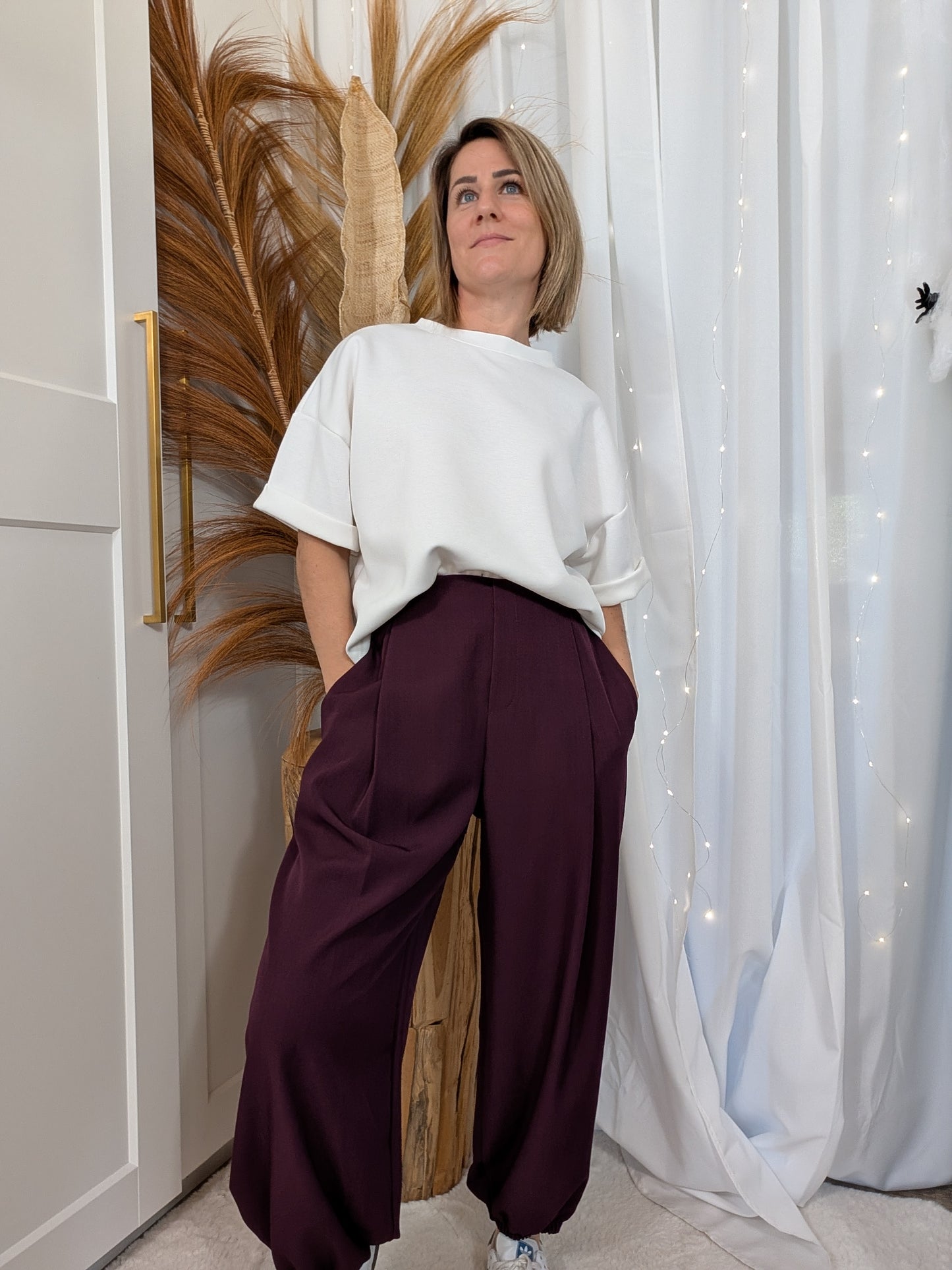 Pantalon ballon avec poches