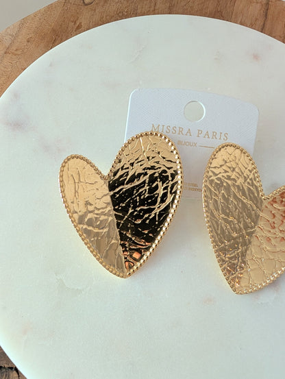 Boucles d'oreilles Love