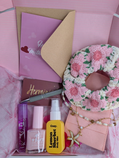 Coffret fêtes des mères - Chouchou ROSES - à personnaliser