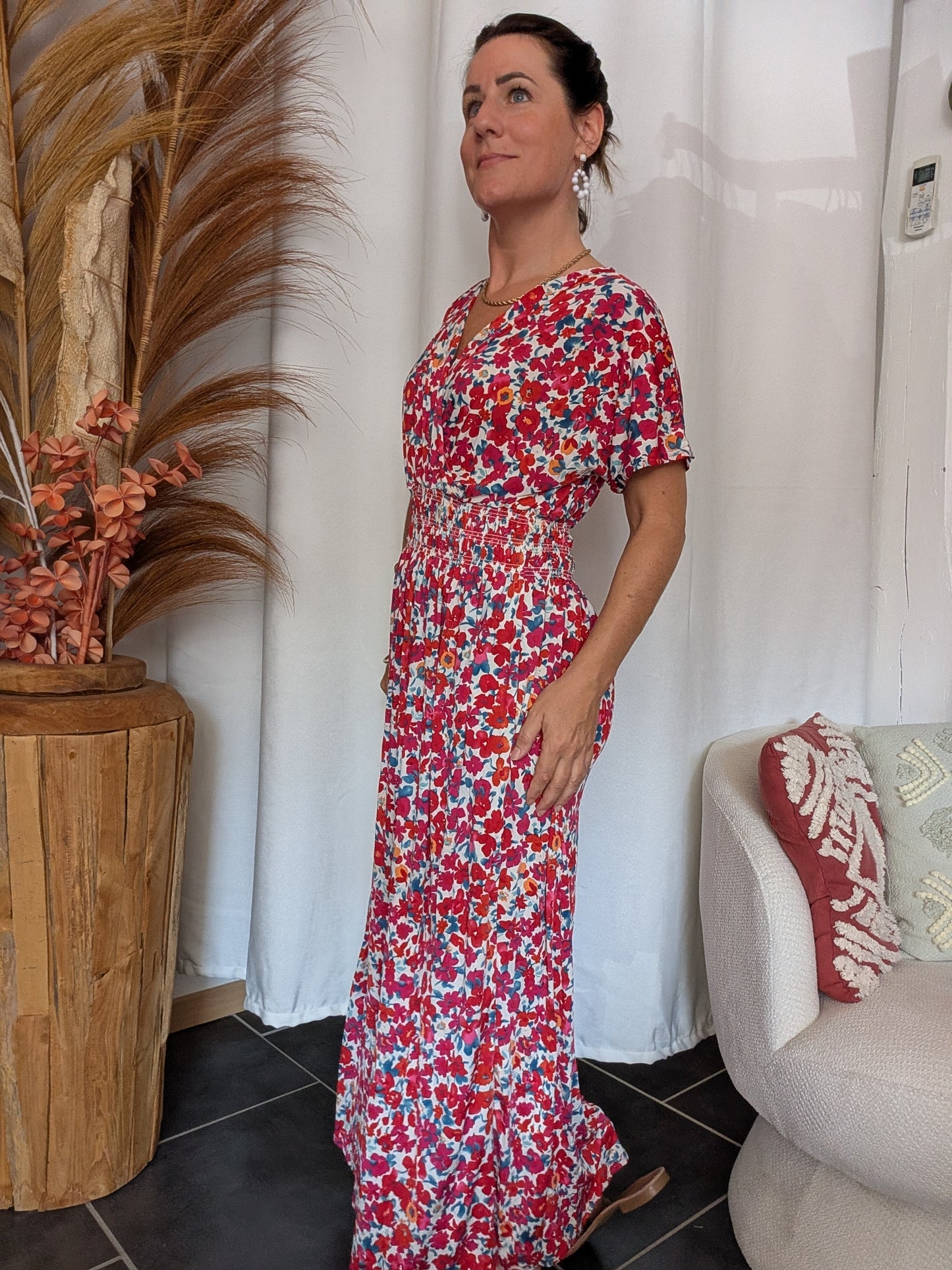 Robe Daphné avec manches