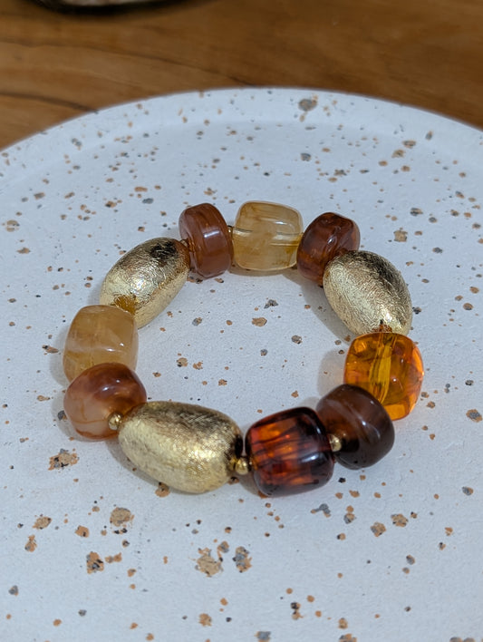 Bracelet Zoé brun