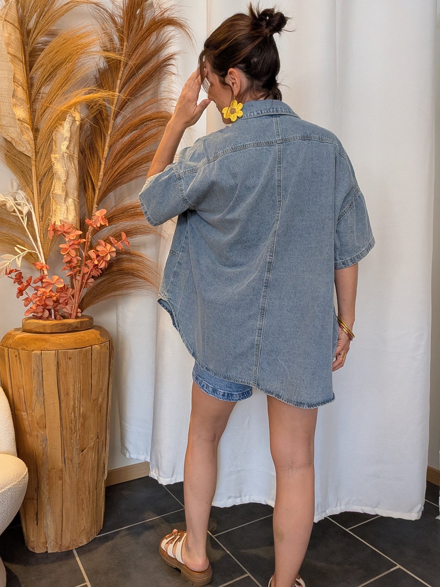 Veste en jean denim Elisa