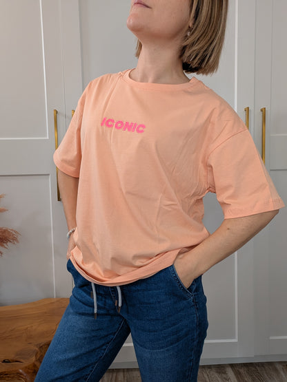 Tee-shirt Iconic orange