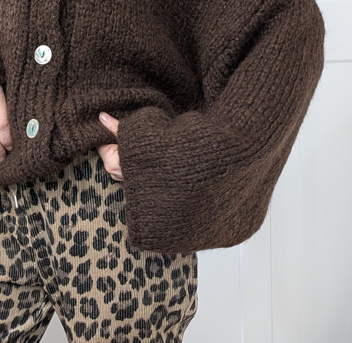 Gilet Lou chocolat