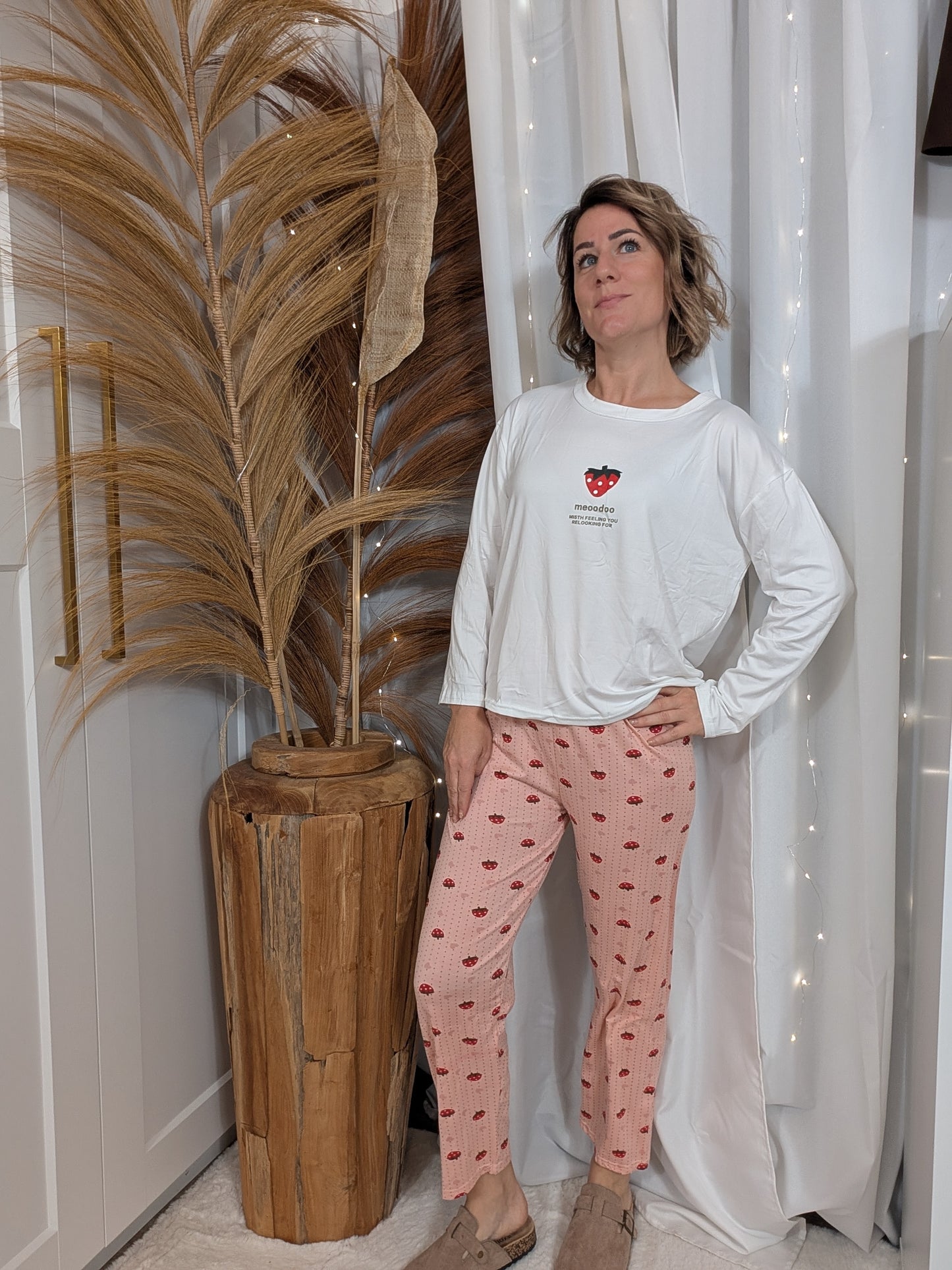 Ensemble pyjamas - Fraise