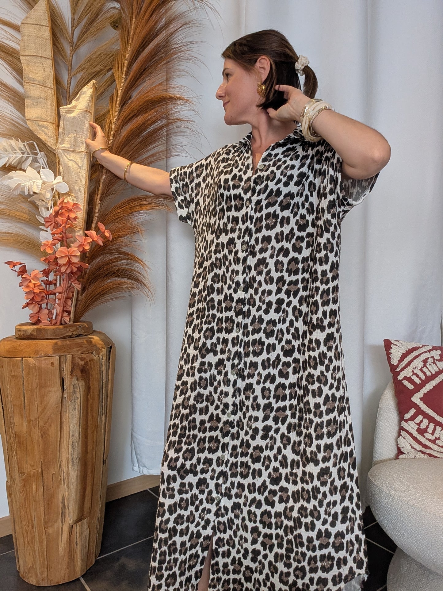 Robe Malo léopard