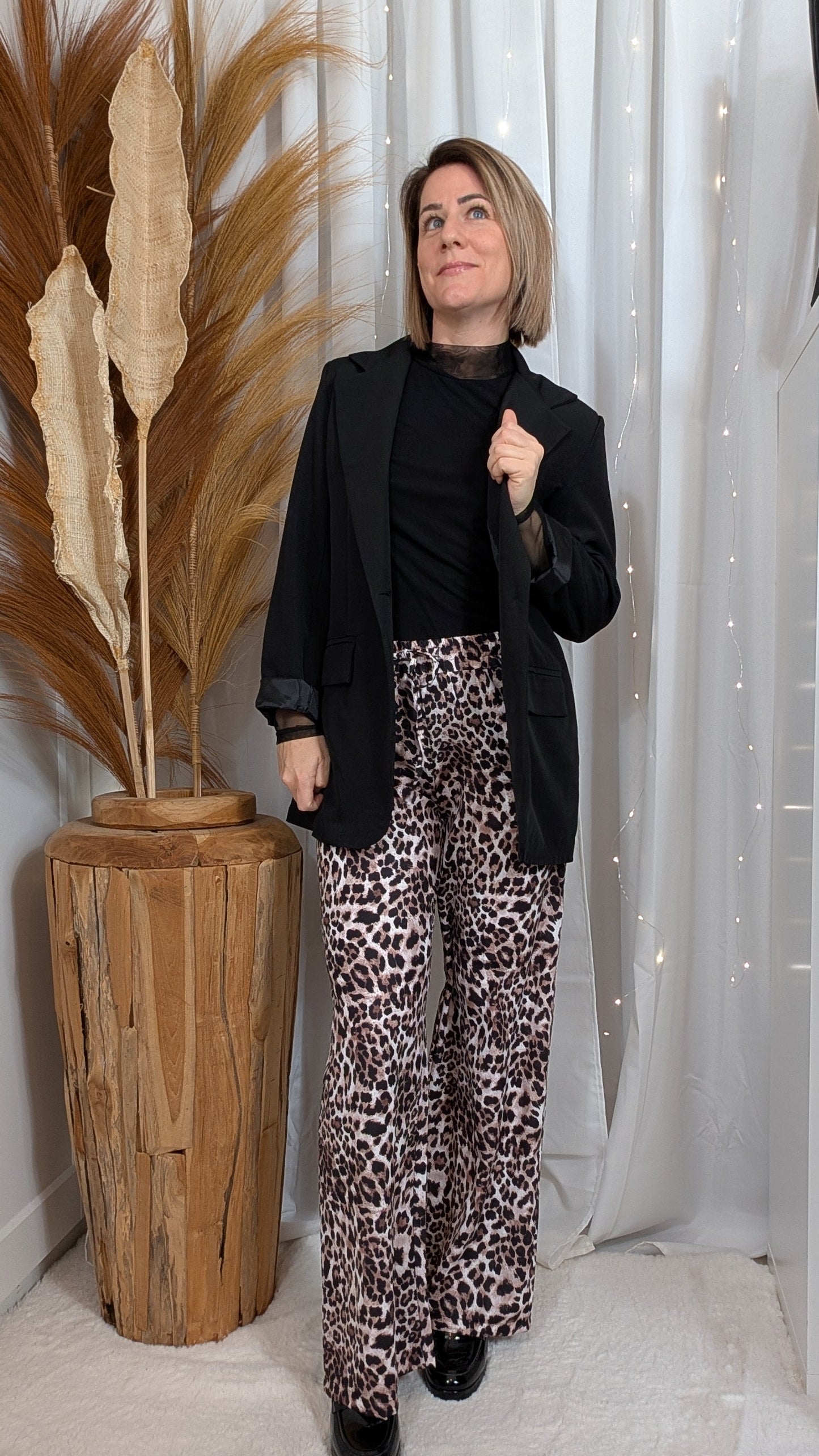 Pantalon léopard