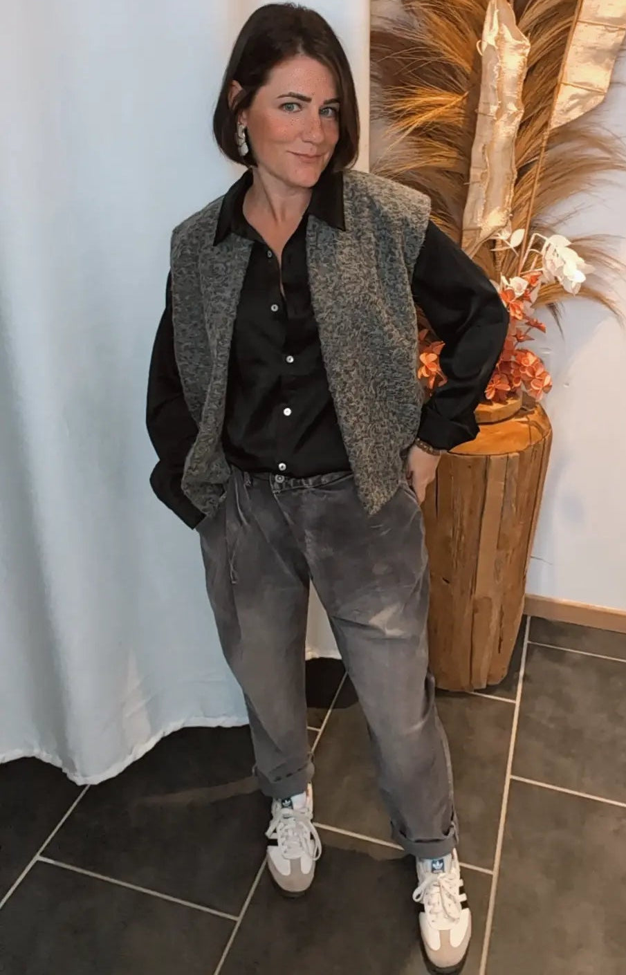 Gilet Jade gris