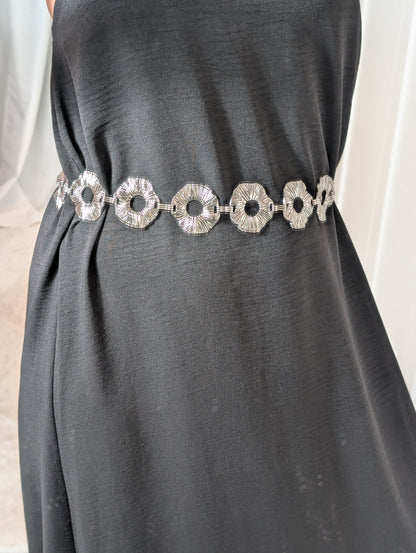 Ceinture bijou argentée - Donut