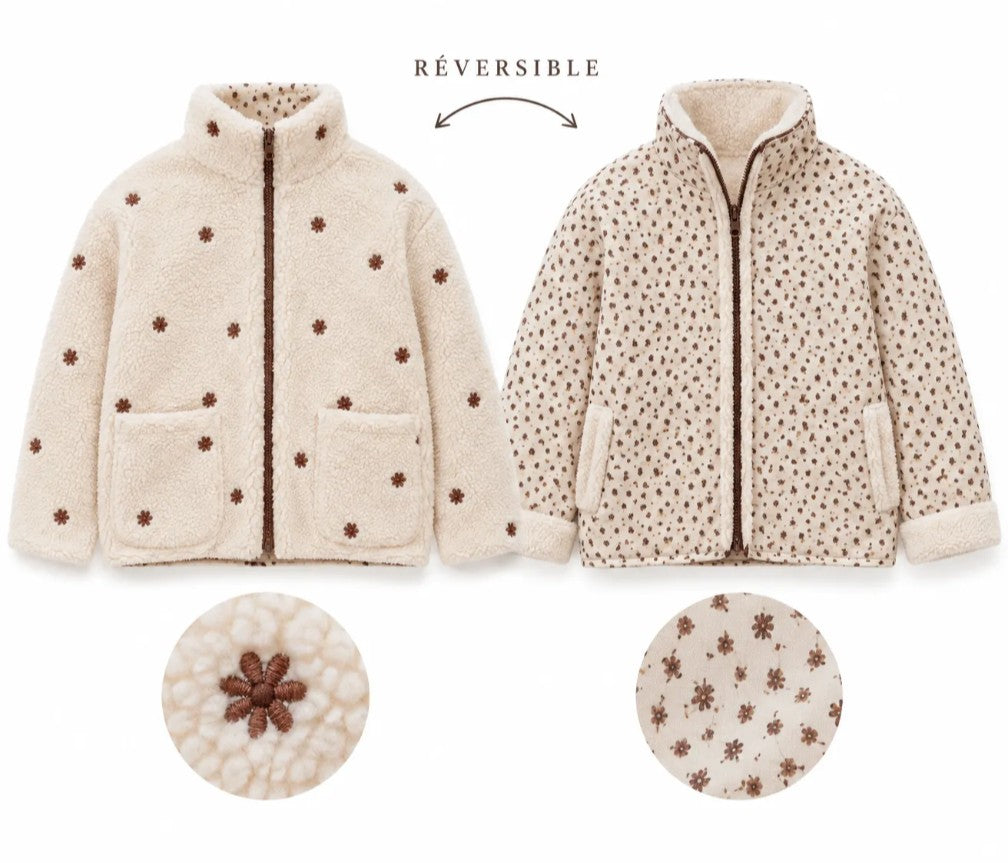 Veste réversible Floral