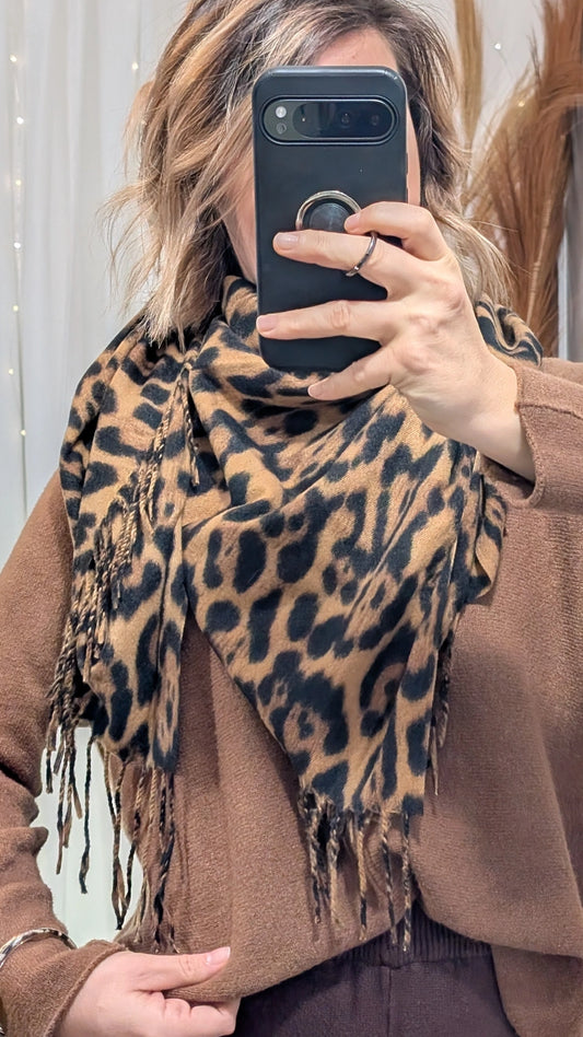 Echarpe Léopard Félix