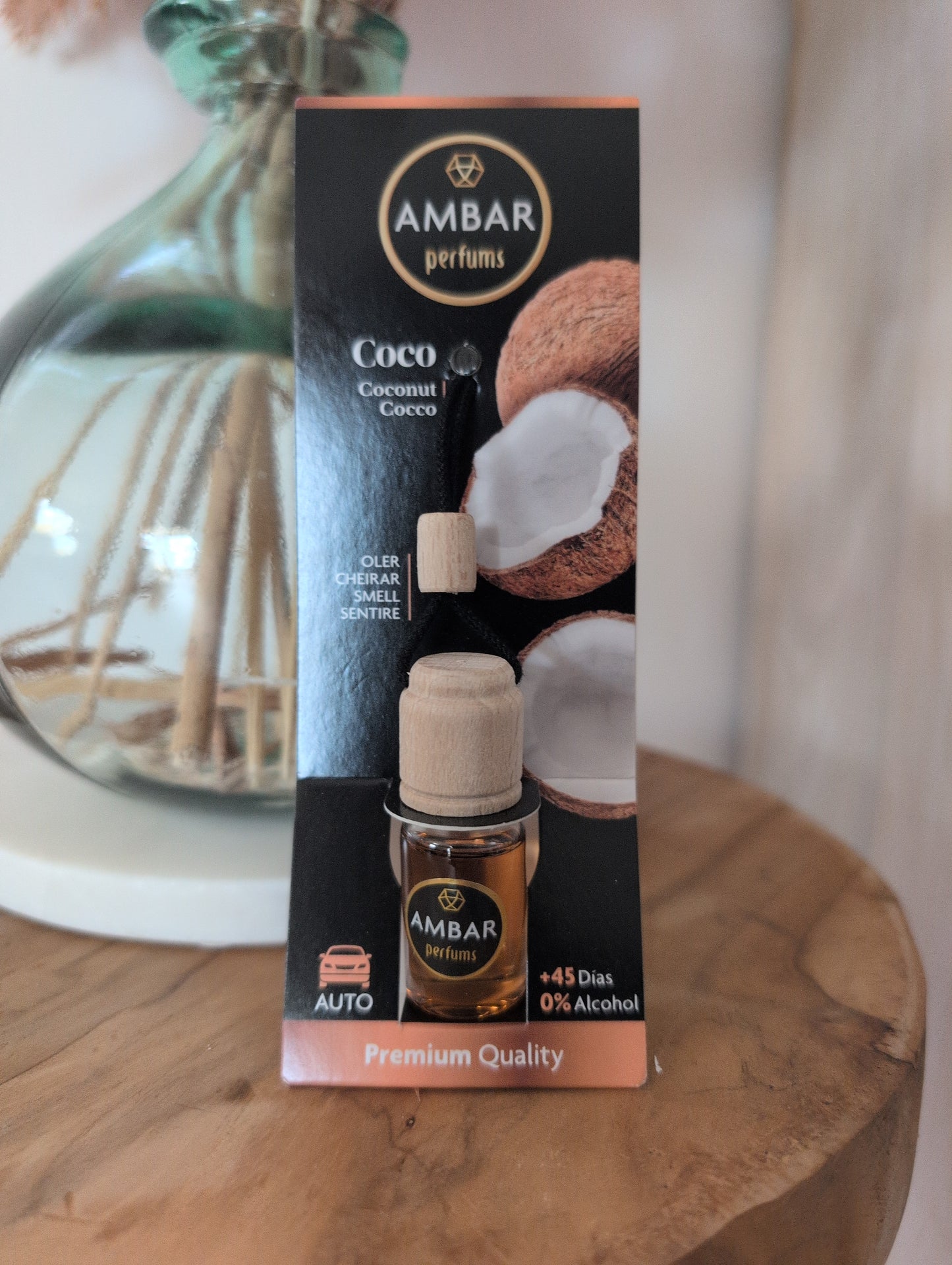 Désodorisant voiture Ambar coco 6,5 ml