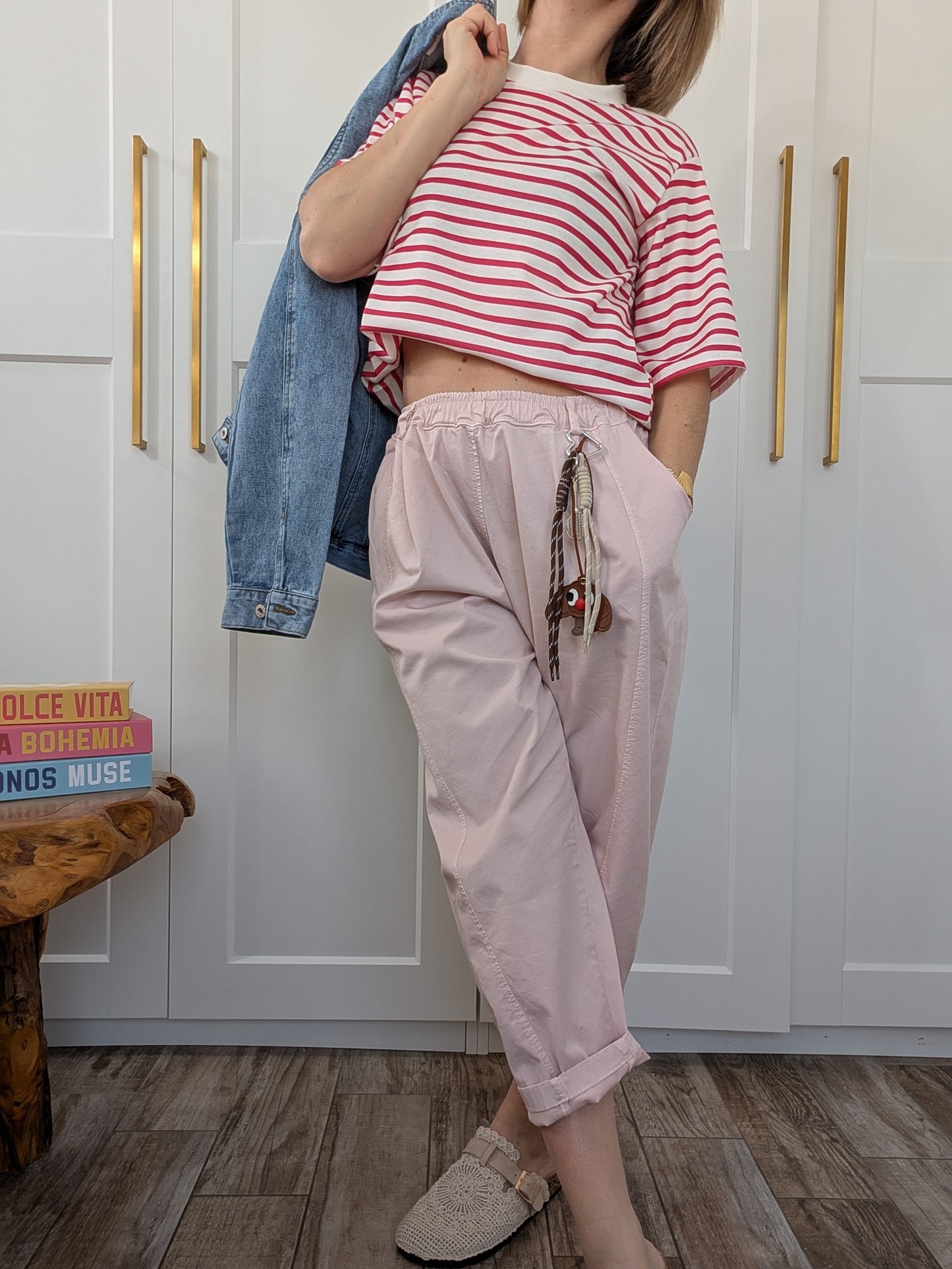 Pantalon Charms rose