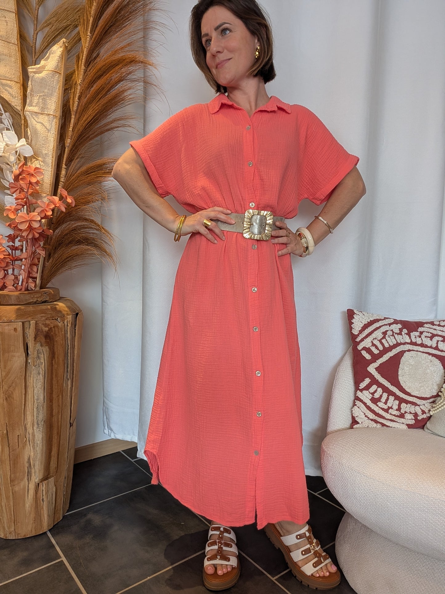 Robe Malo corail