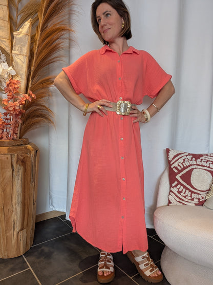 Robe Malo corail