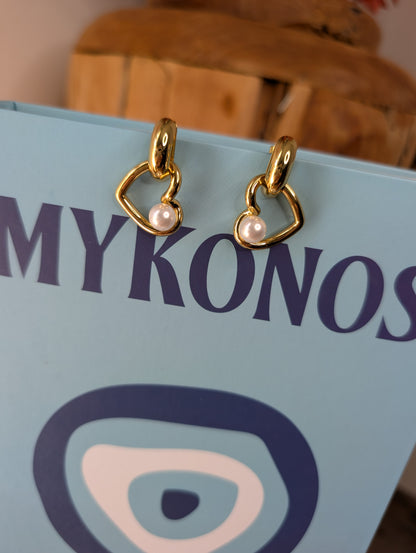 Boucles d'oreilles Coeur