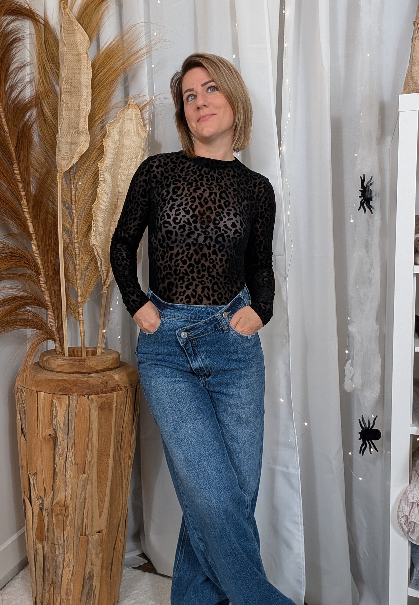 Body léopard transparent