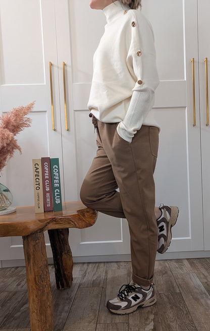 Pantalon Maeva camel