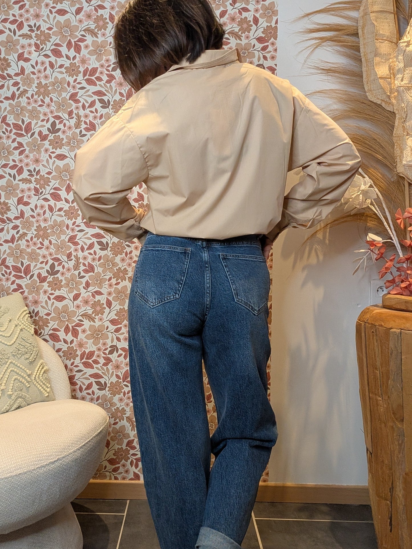 Chemise Zélia beige