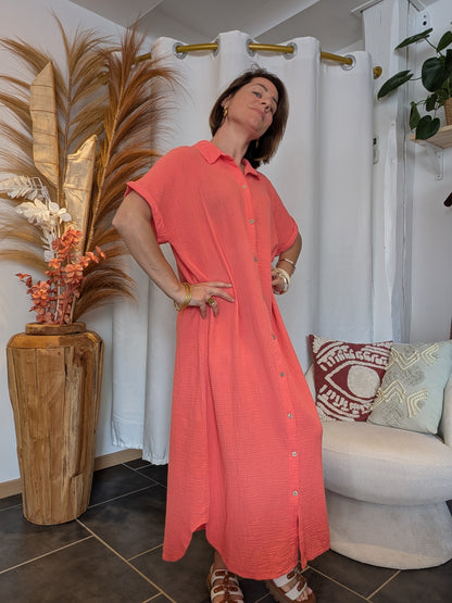 Robe Malo corail