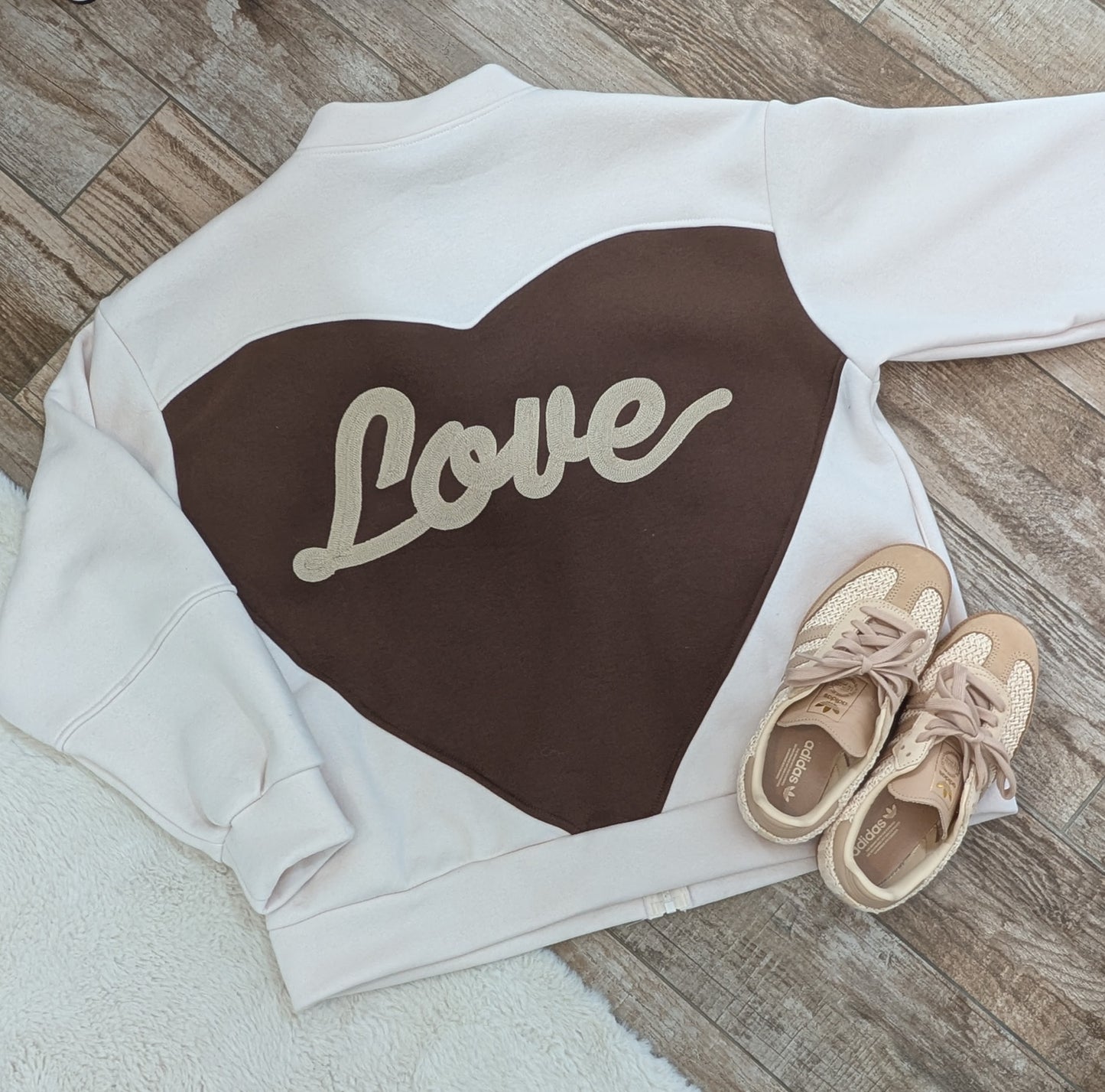 Veste sweat Love