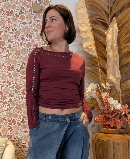 Top Ricky bordeaux
