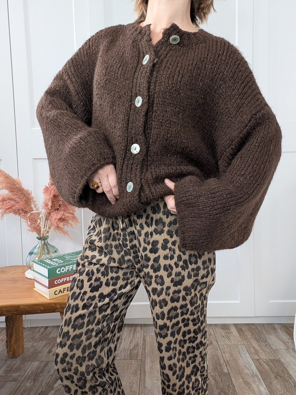 Gilet Lou chocolat
