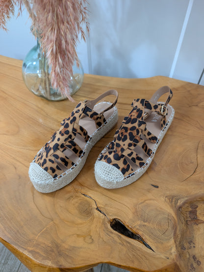 Espadrilles léopard